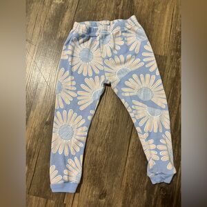 Carter's Blue and Cream Sunburst Joggers